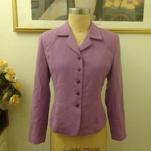 Vintage Gianni Petite Purple Blazer Jacket